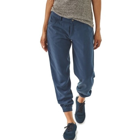Patagonia Pants - NWT Patagonia Edge Win Joggers Tencel Dolomite Blue